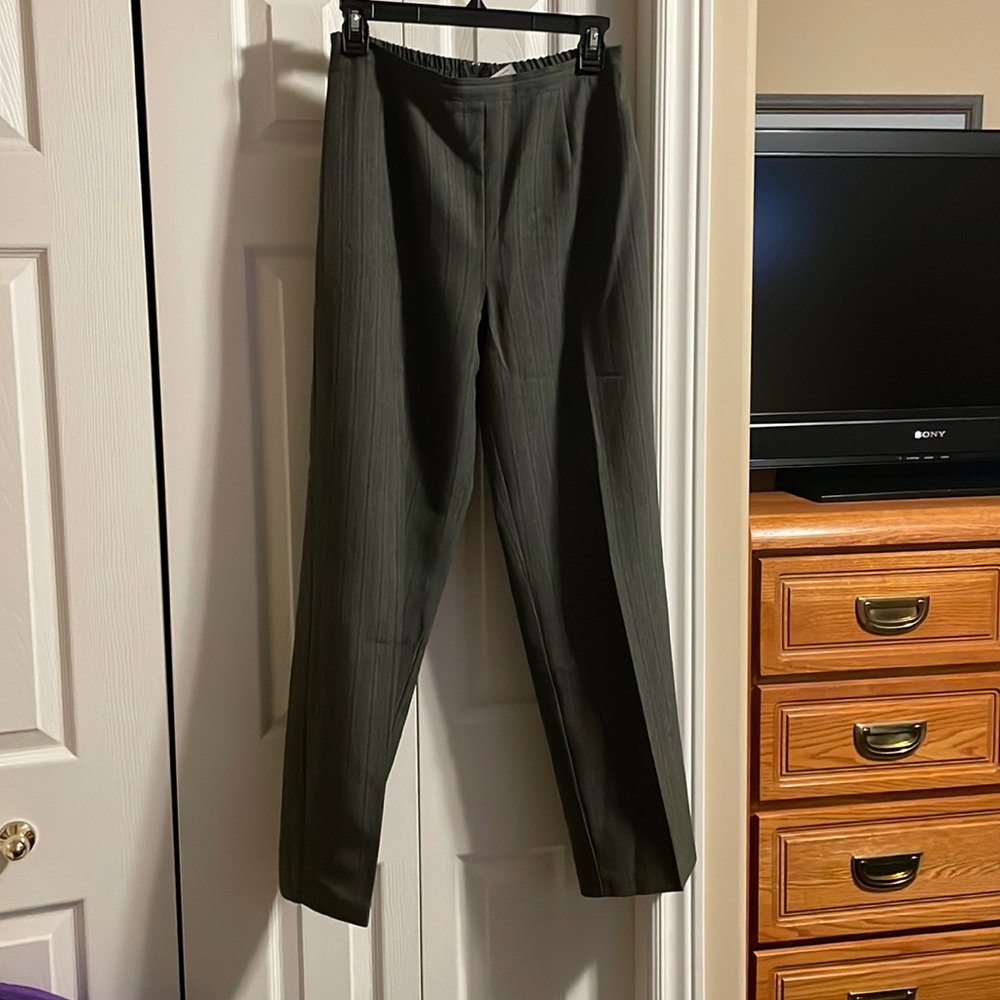 Vintage Olive-grey dress pants